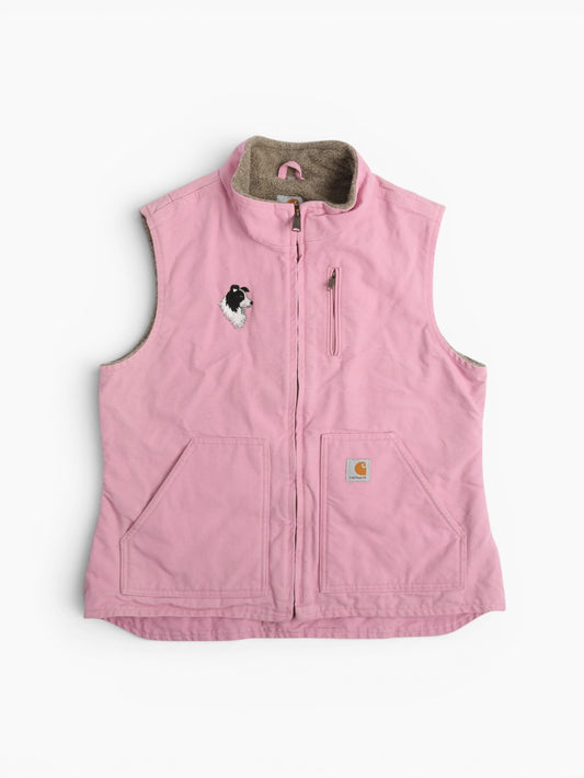 Lined Vest - Pink