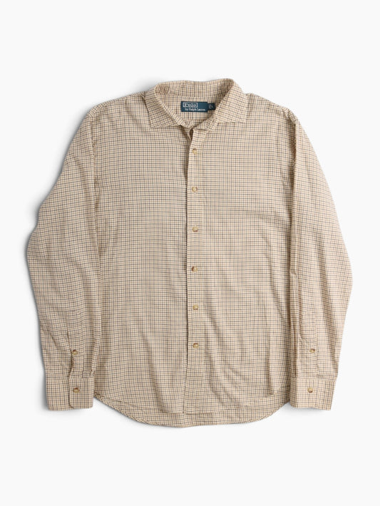 Vintage Shirt - Beige Check
