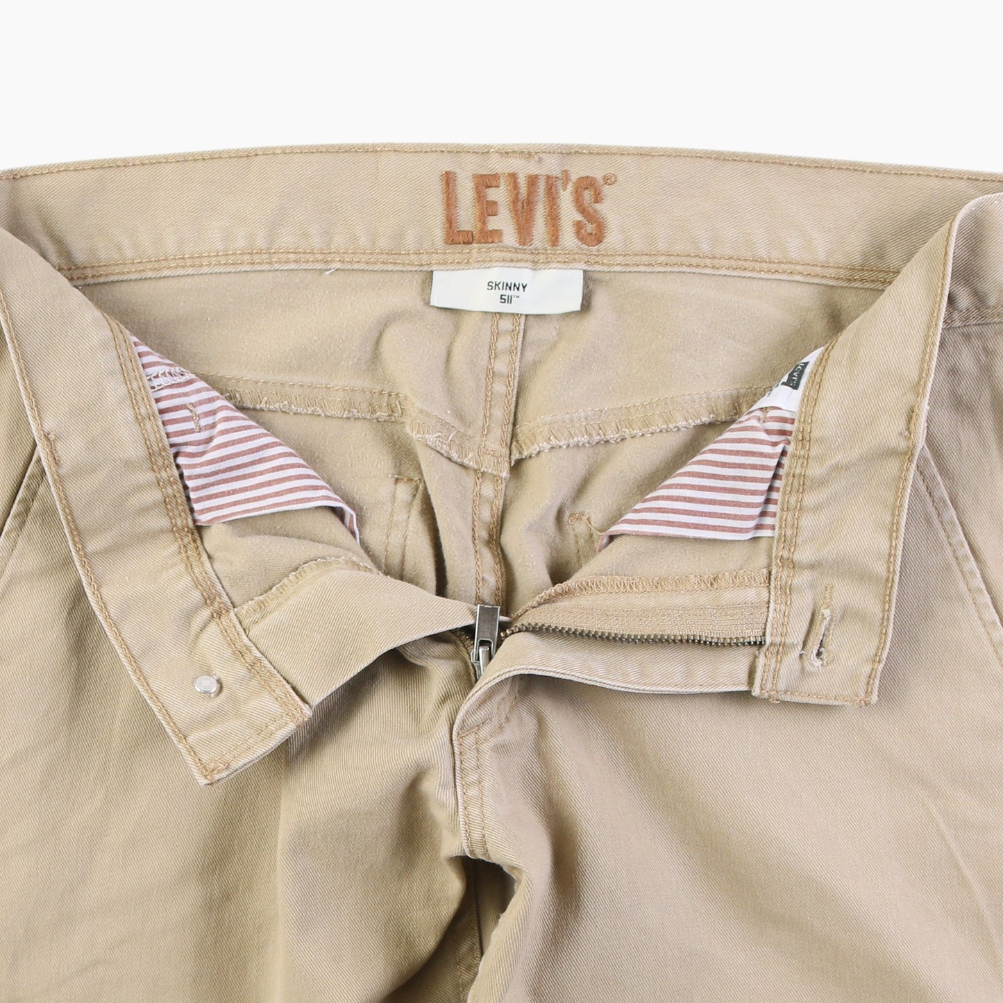 Vintage 511 Skinny Jeans - Biege 33/32