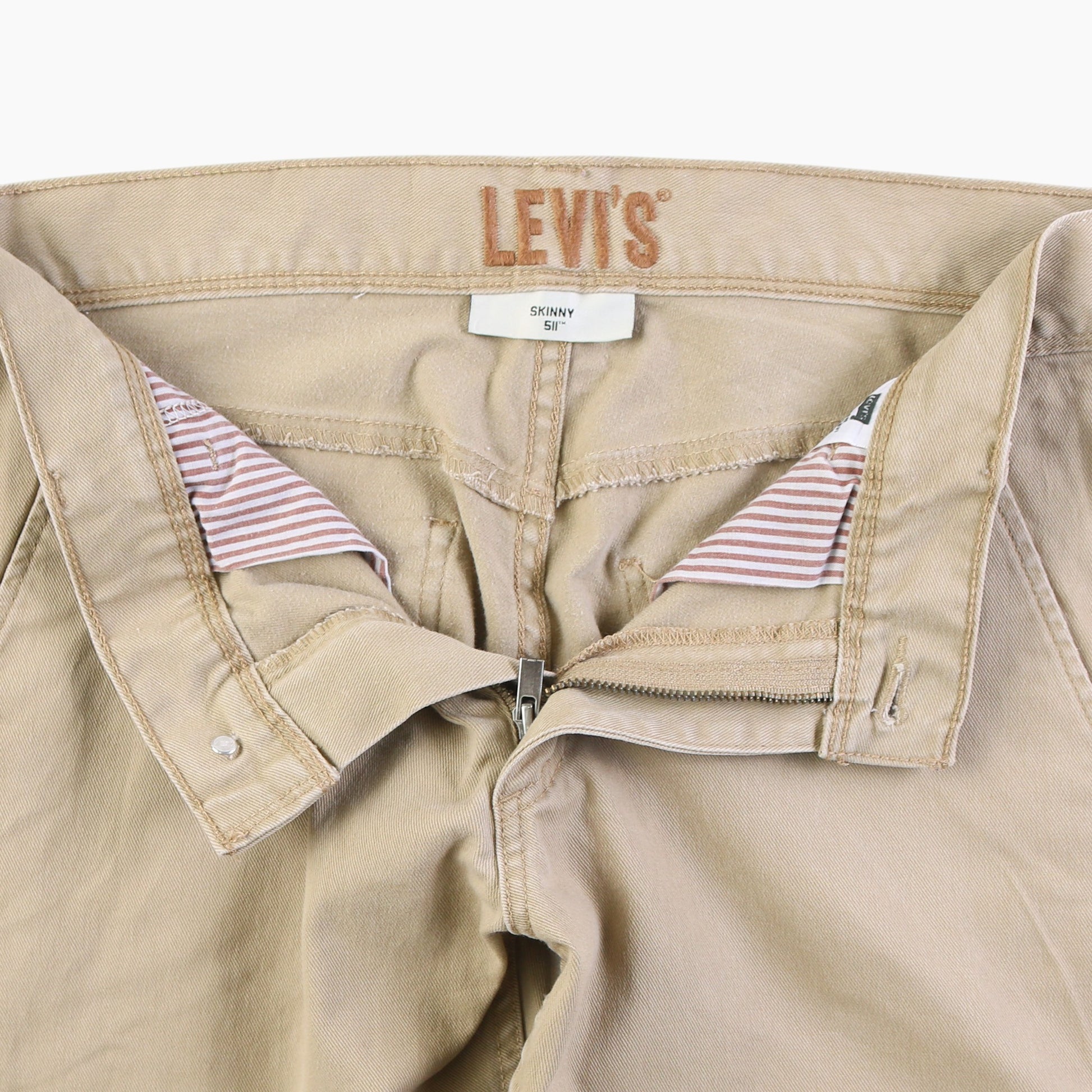 Vintage 511 Skinny Jeans - Biege 33/32