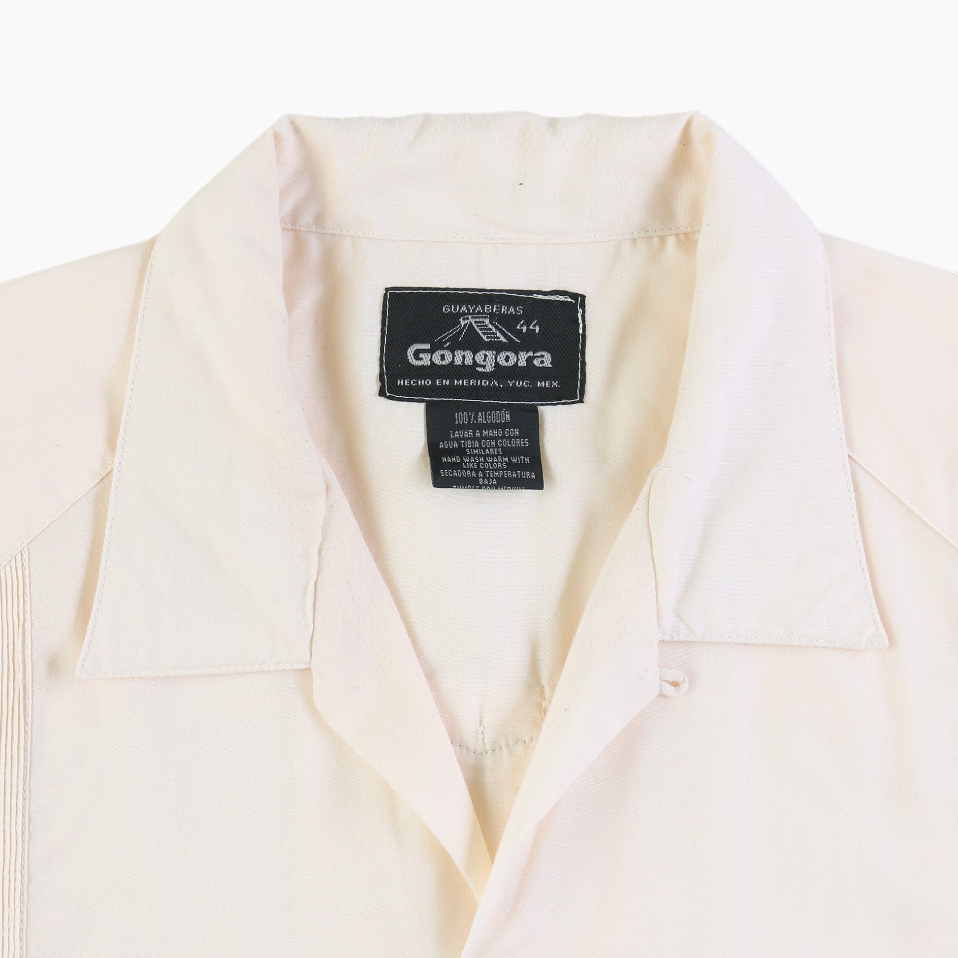 Vintage Cuban Guayabera Shirt