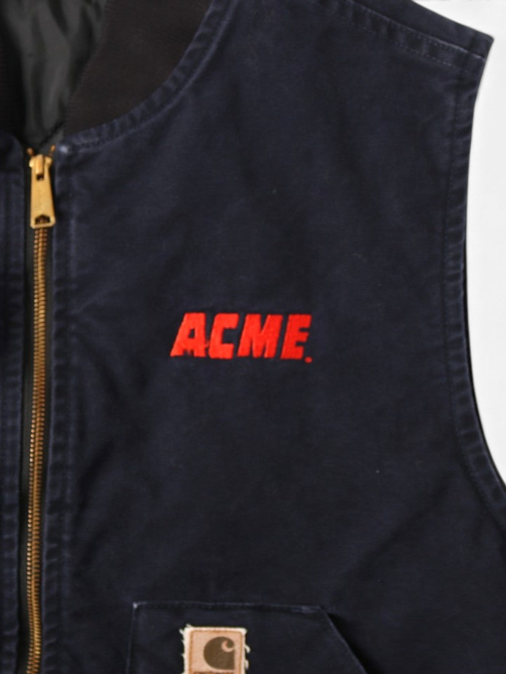Lined Vest - Navy