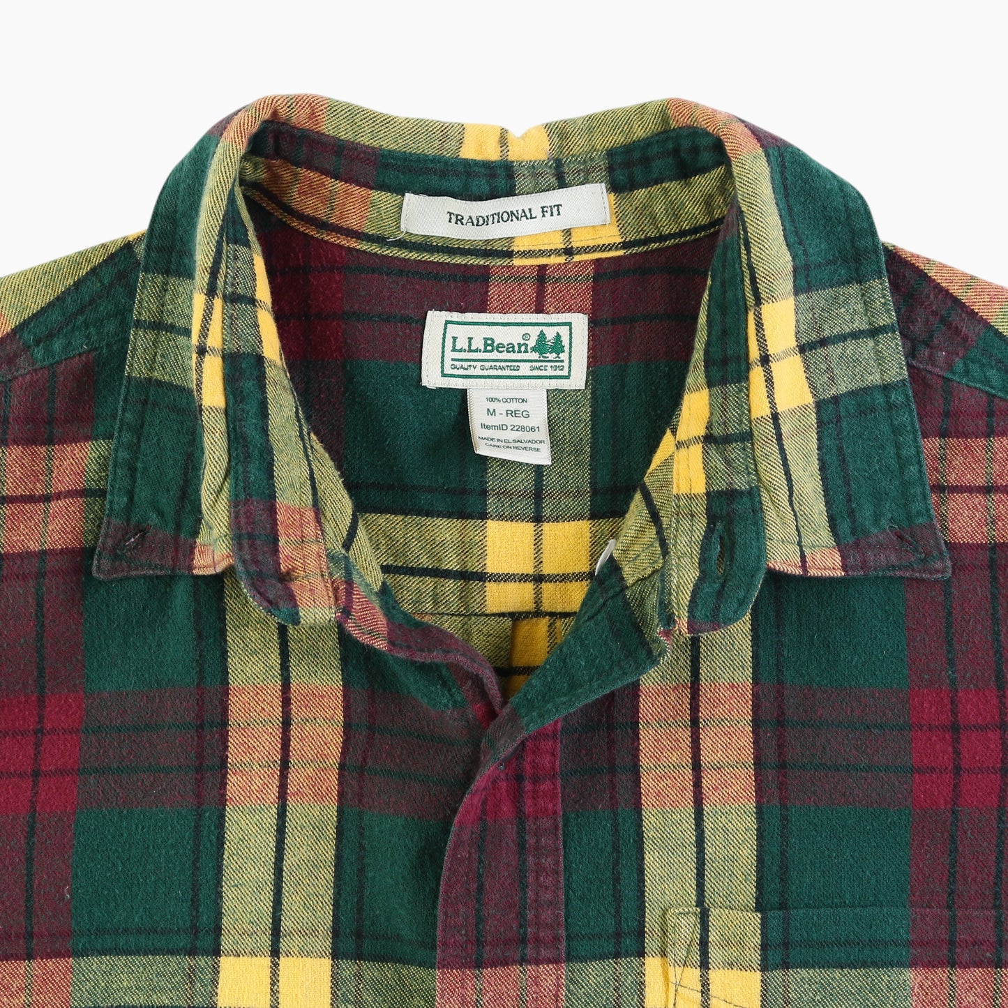 Vintage Shirt - Green Check