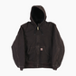 Hooded Active Jacket - Brown