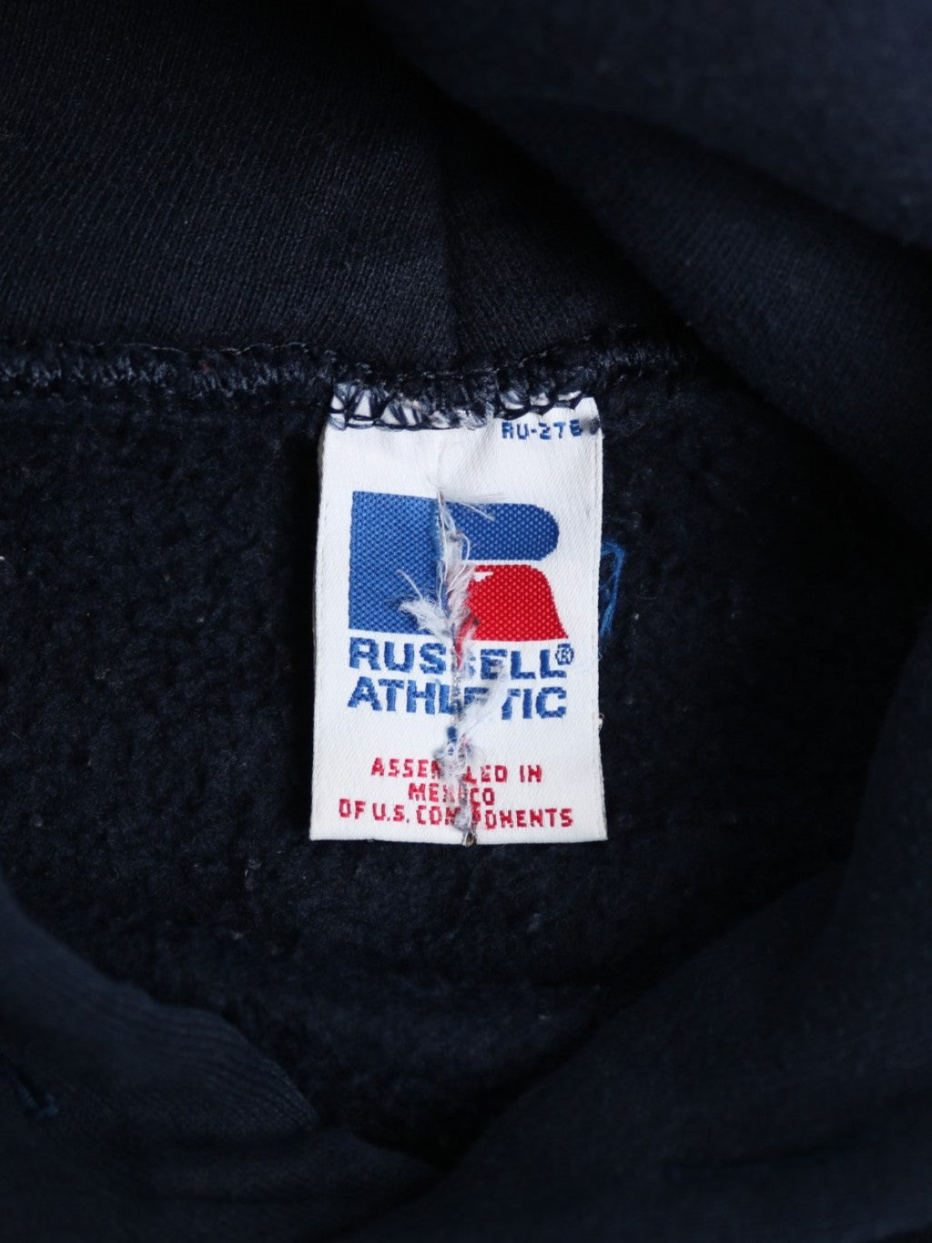 Vintage Hooded Sweatshirt - Navy