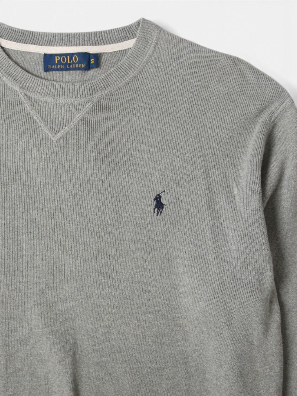 Ribbed Knit Crew Neck