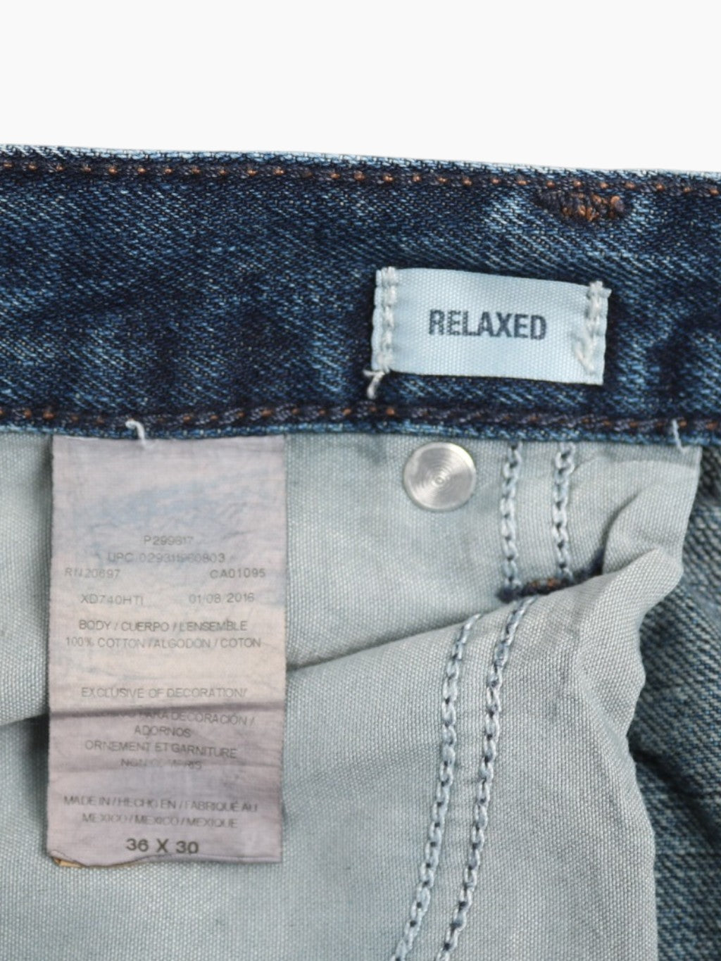 Vintage Pants - Denim