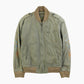 Vintage Printed Bomber Jacket - Green