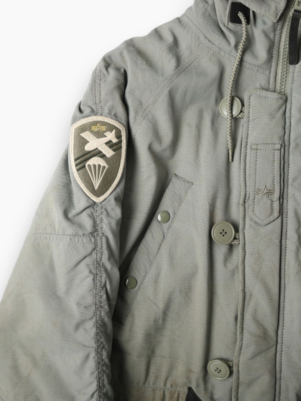 Vintage N3B Hooded Bomber Jacket