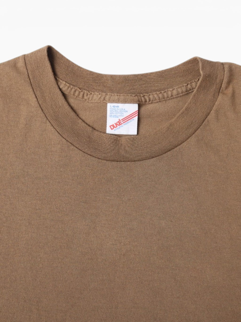 Khaki Single Stitch T-Shirt