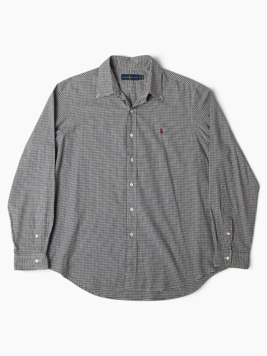 Vintage Shirt - Black Check
