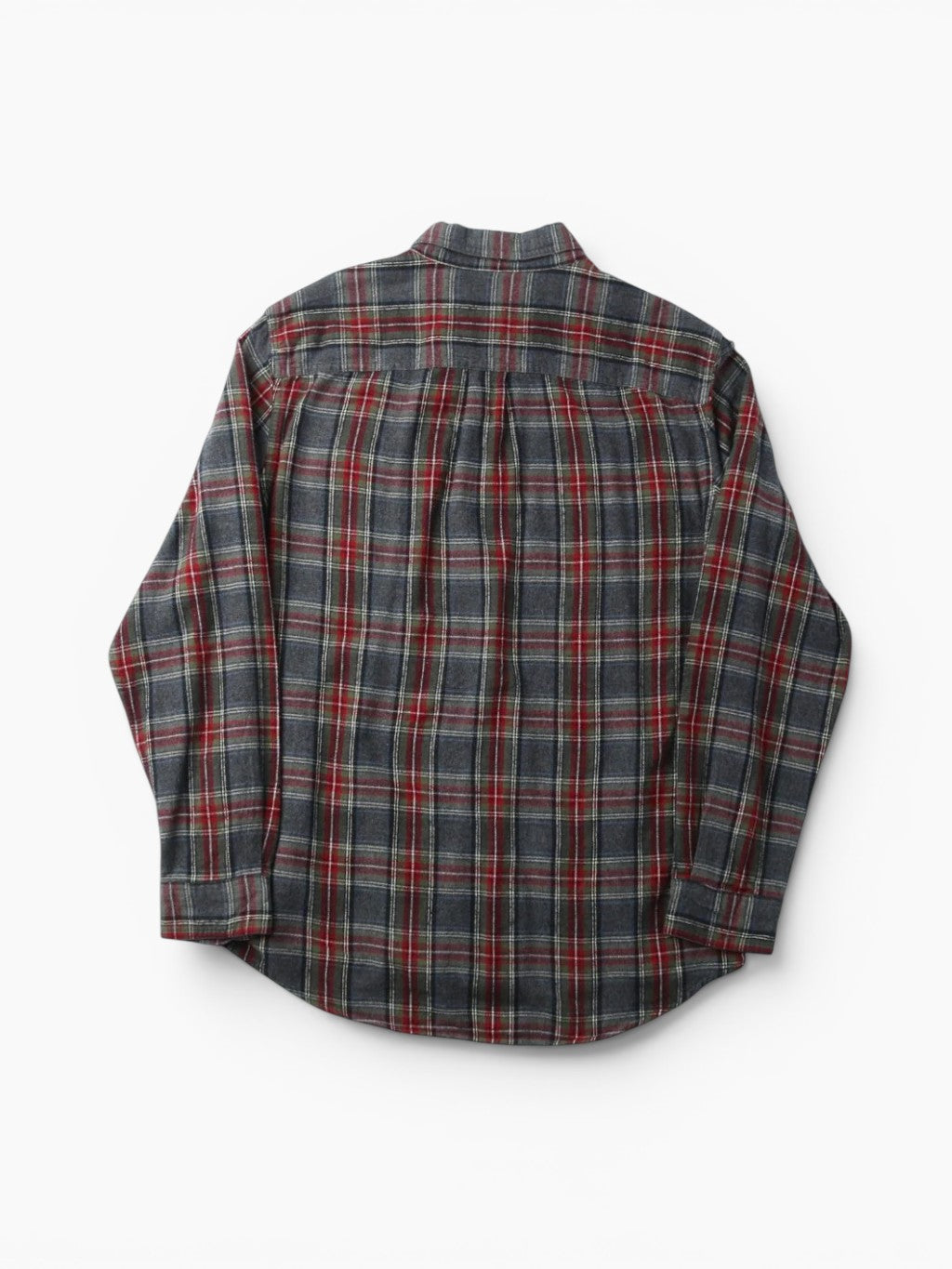 Vintage Flannel Shirt - Grey Check
