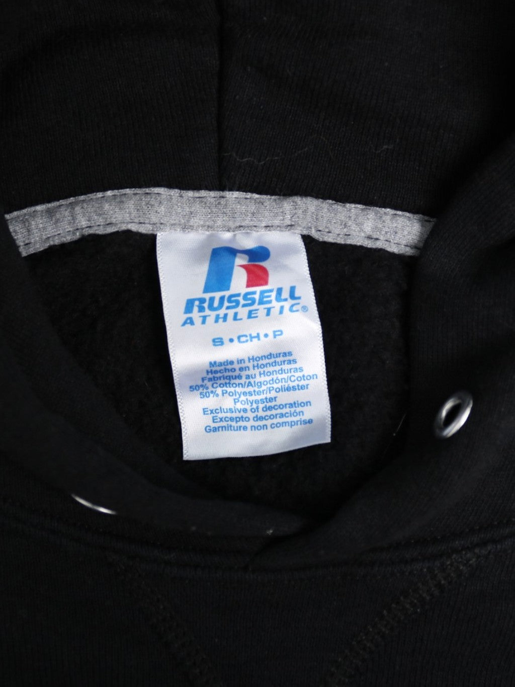 Vintage Hooded Sweatshirt - Black
