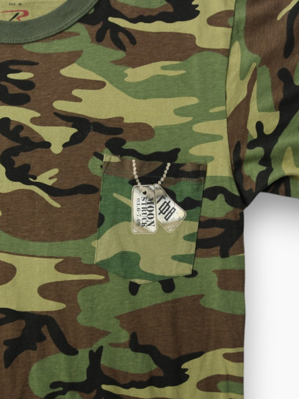 'G-Phi Jane' Woodland Camouflage T-shirt