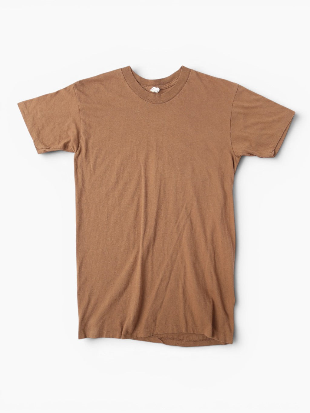 Khaki Single Stitch T-Shirt