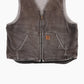 Lined Vest - Brown