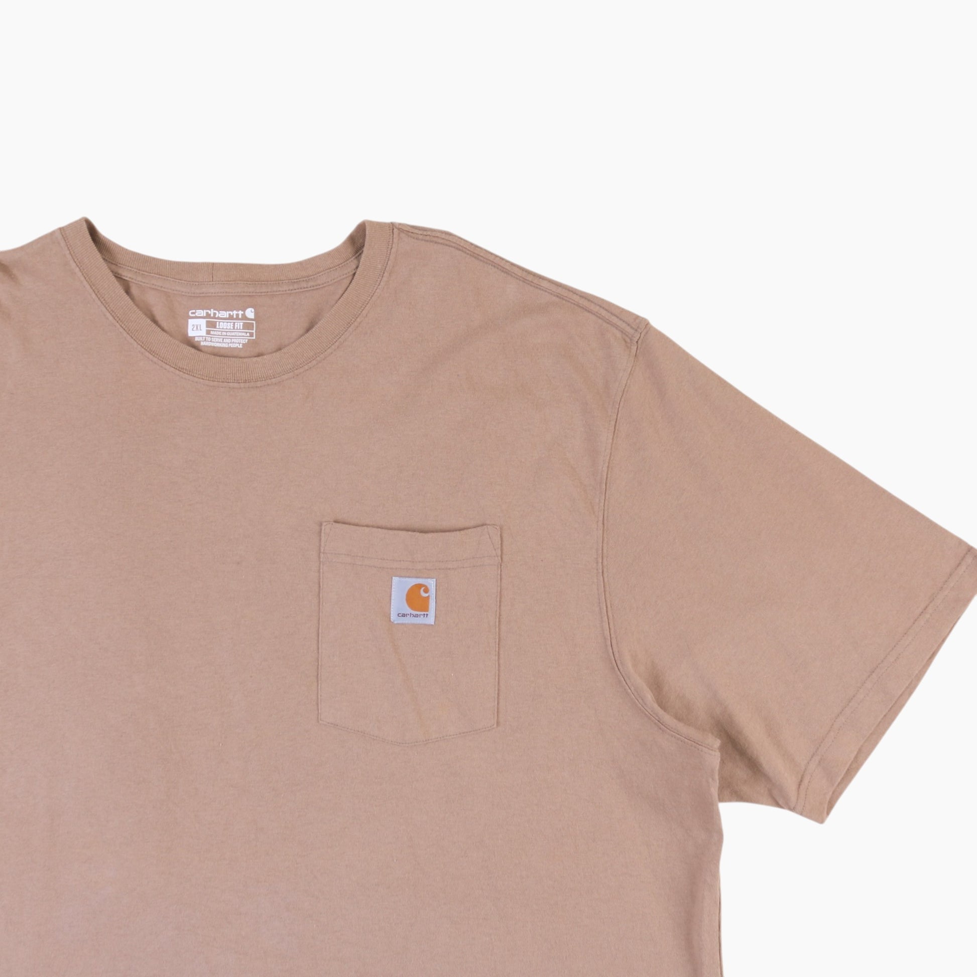 Pocket T-shirt - Brown