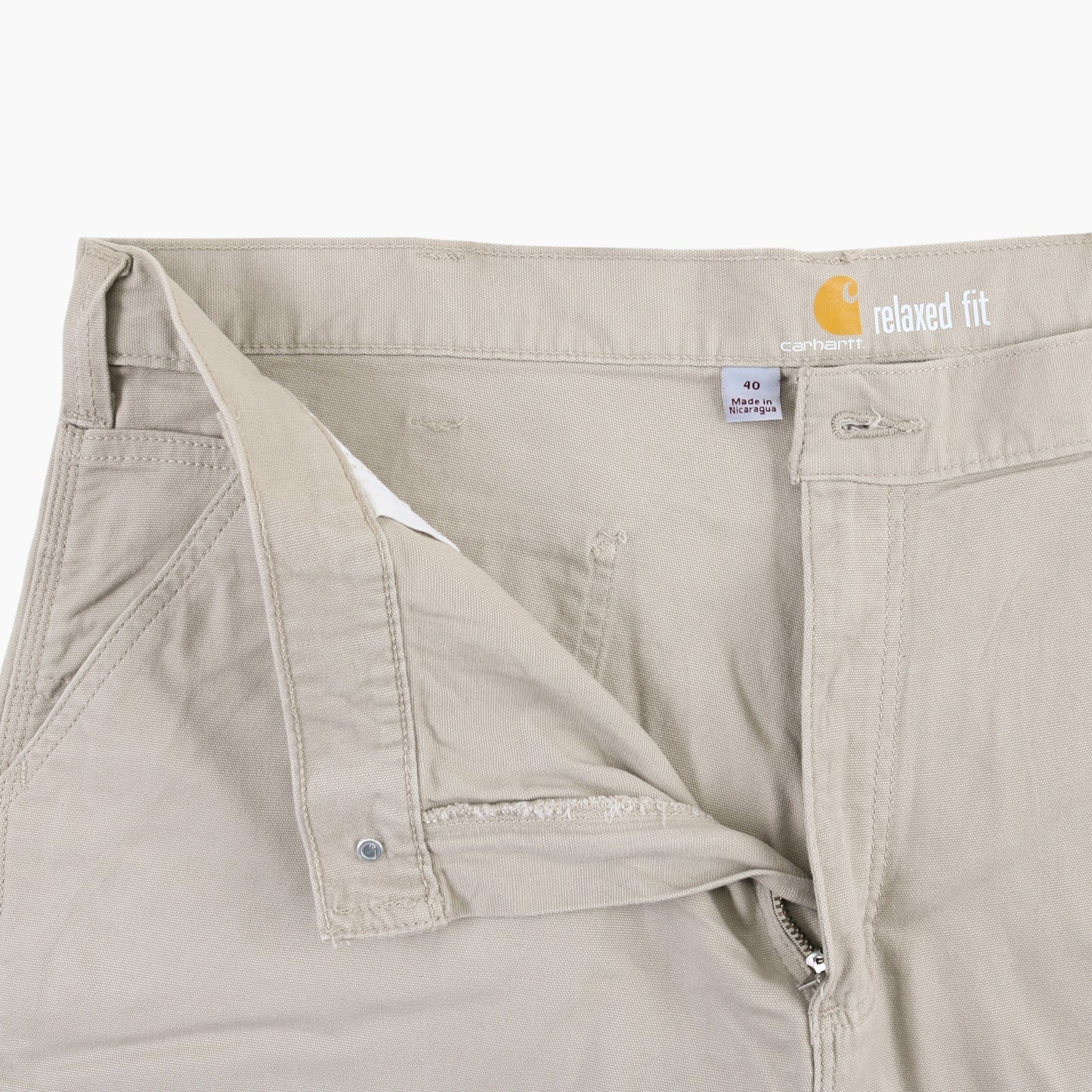 Carpenter Shorts - Beige - 40"