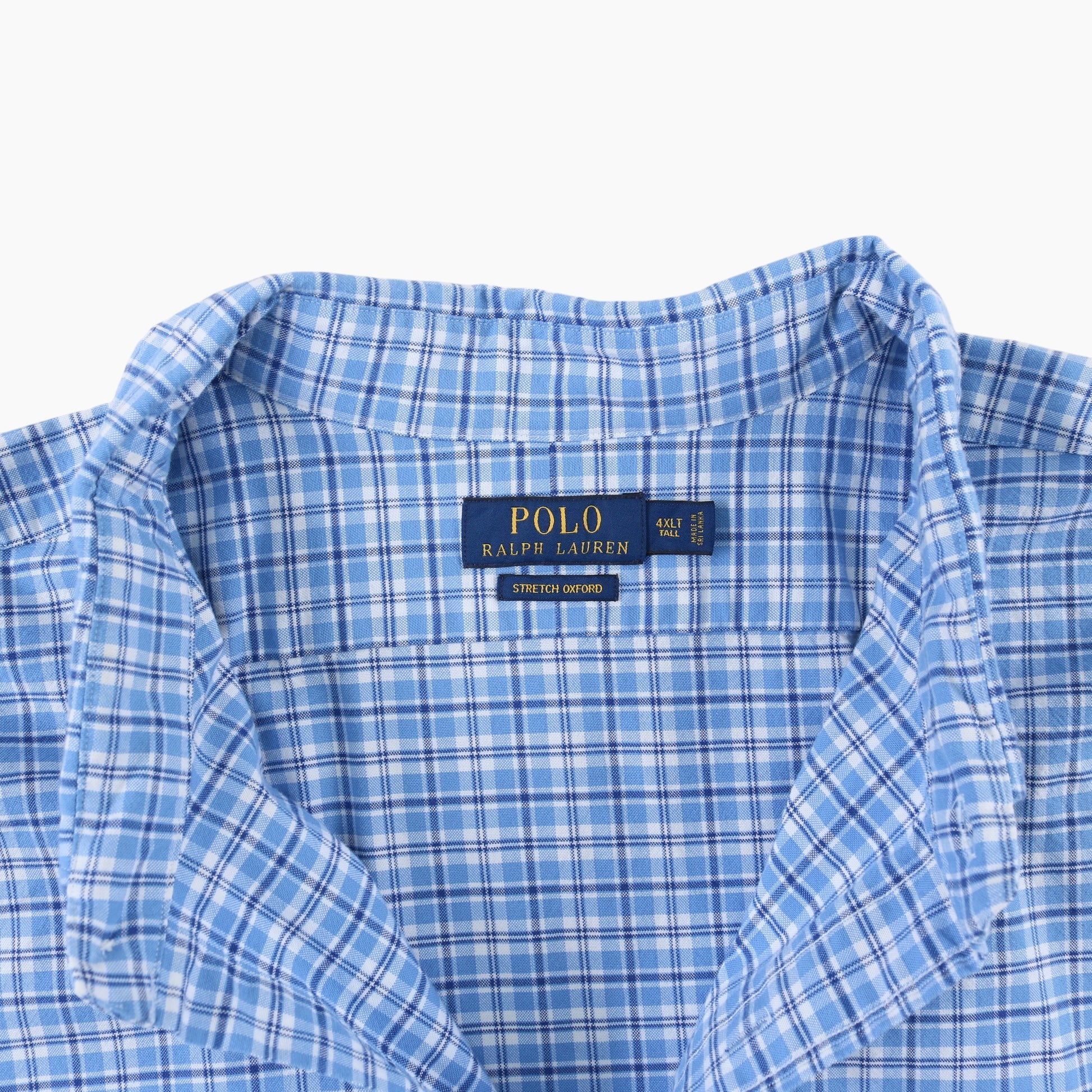 Vintage Shirt - Blue Check