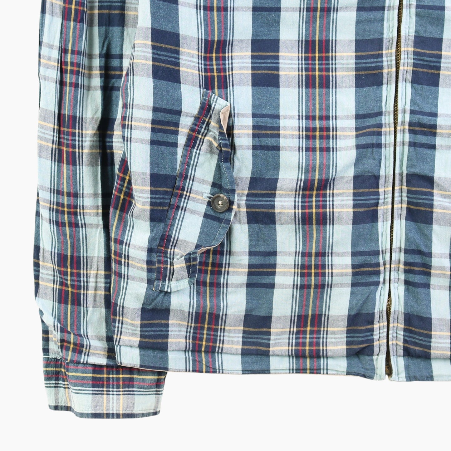 Vintage Reversible Harrington Jacket - Checkered
