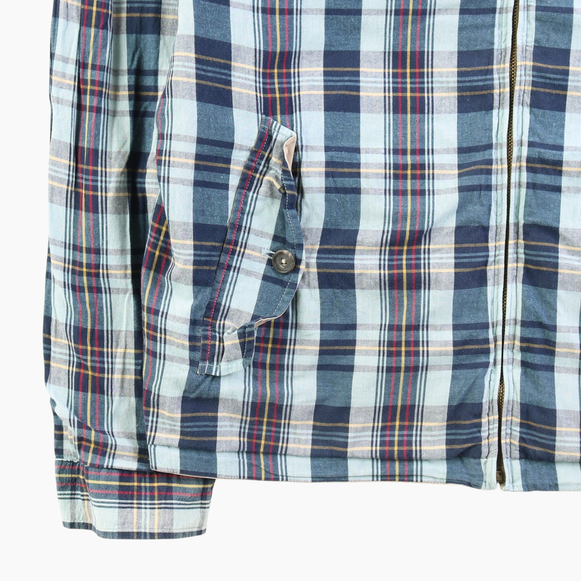 Vintage Reversible Harrington Jacket - Checkered