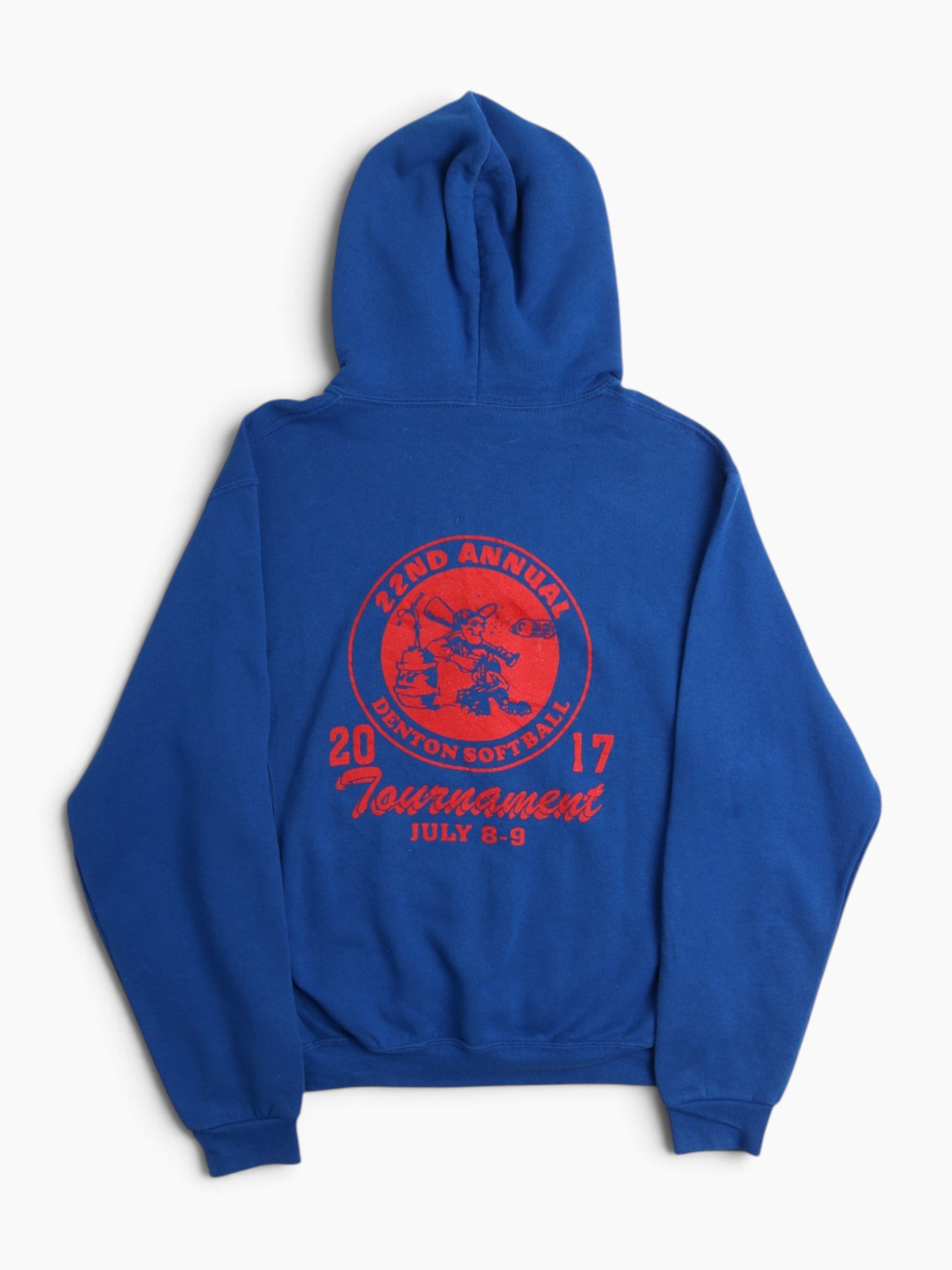 Vintage '2017 & Still Grass On The Infield' Hooded Sweatshirt