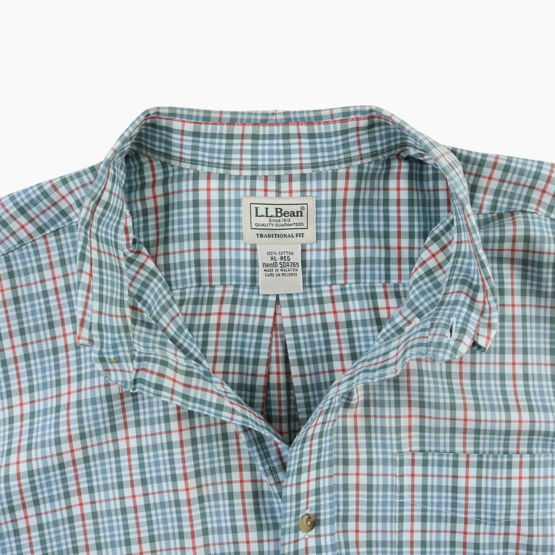 Vintage Shirt - Blue Check