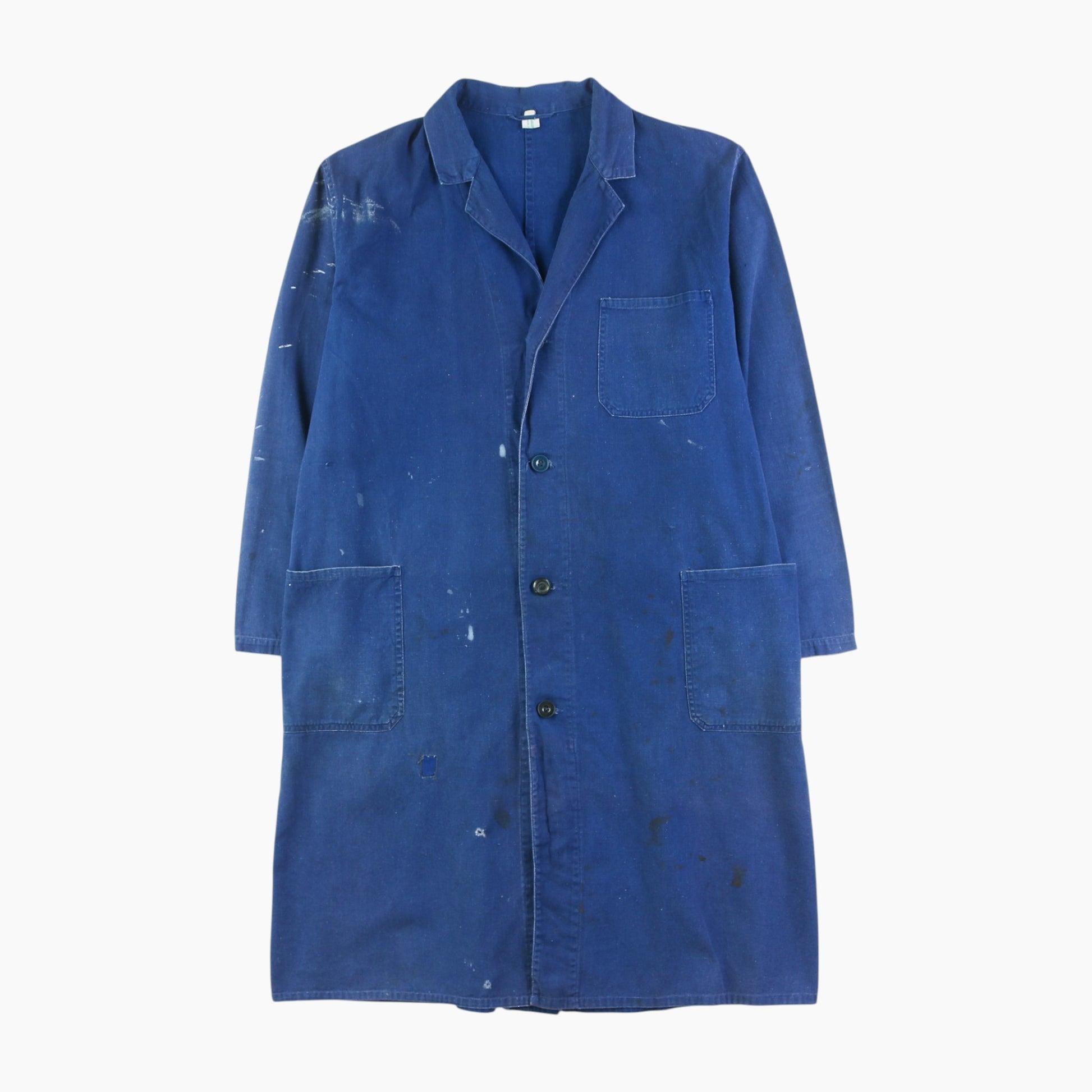 Vintage Shop Coat - Blue