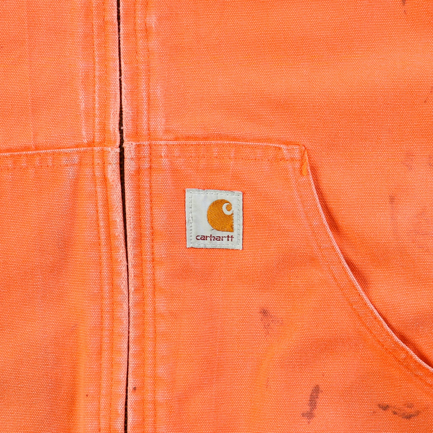Hooded Active Jacket - Orange