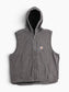 Lined Vest - Grey