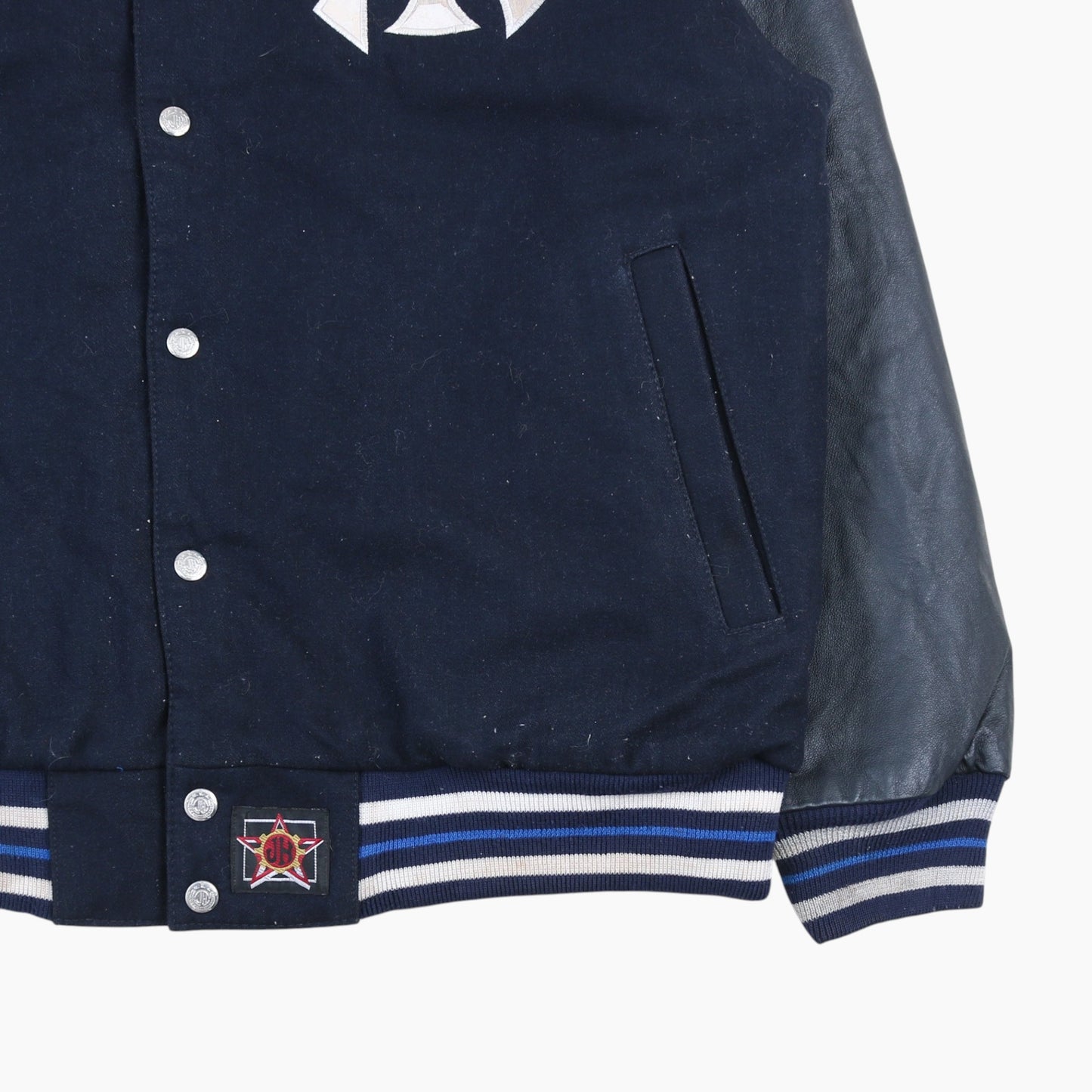 Vintage Varsity 'Yankees' Bomber Jacket - Navy