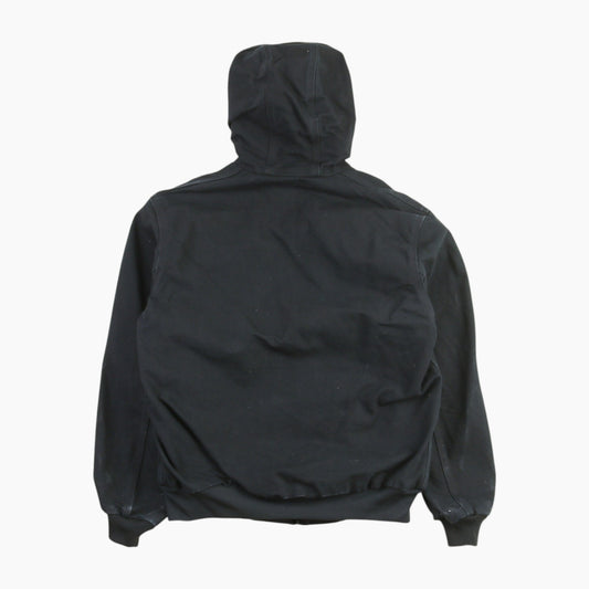 Hooded Active Jacket - Black