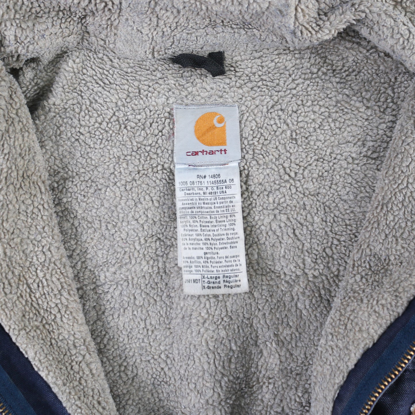 Active Hooded Jacket - Navy
