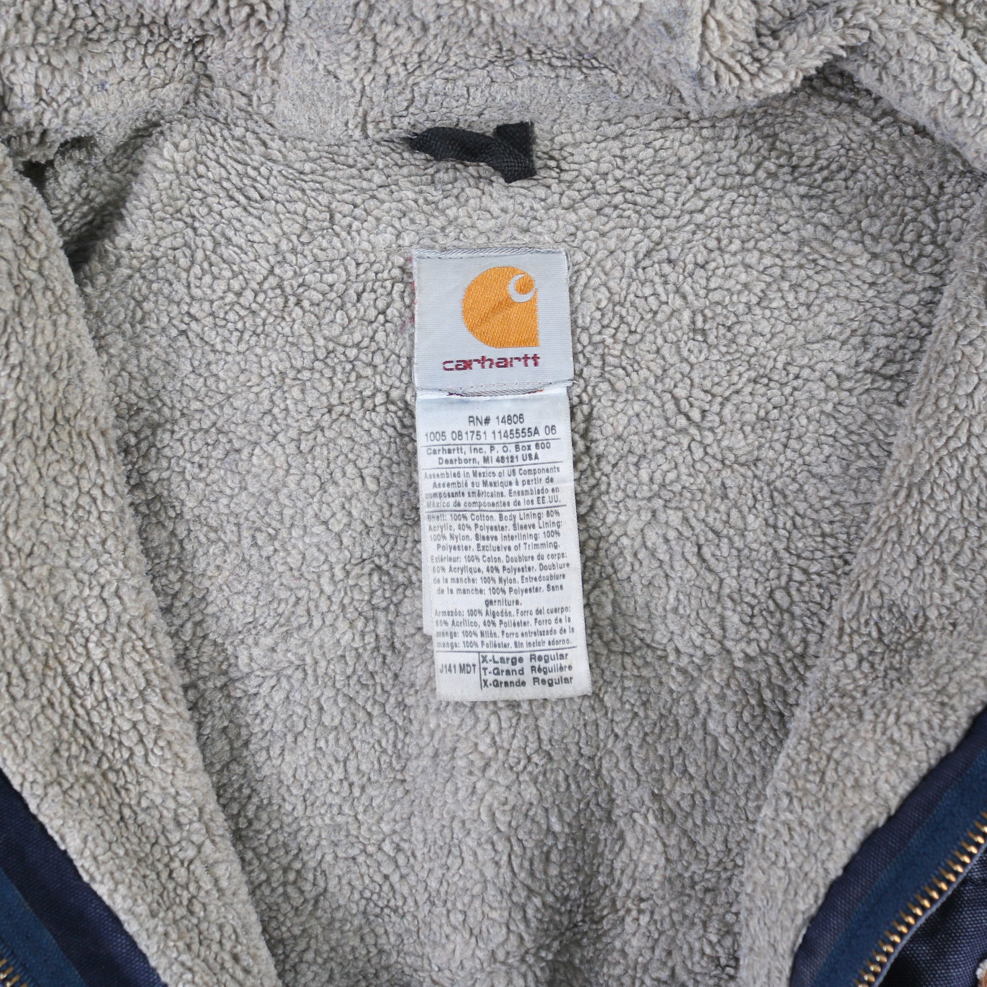 Active Hooded Jacket - Navy