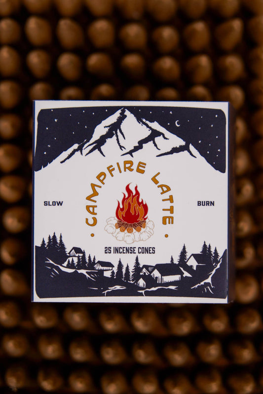 The Campfire Latte - 25 Pack Incense Cones - American Madness