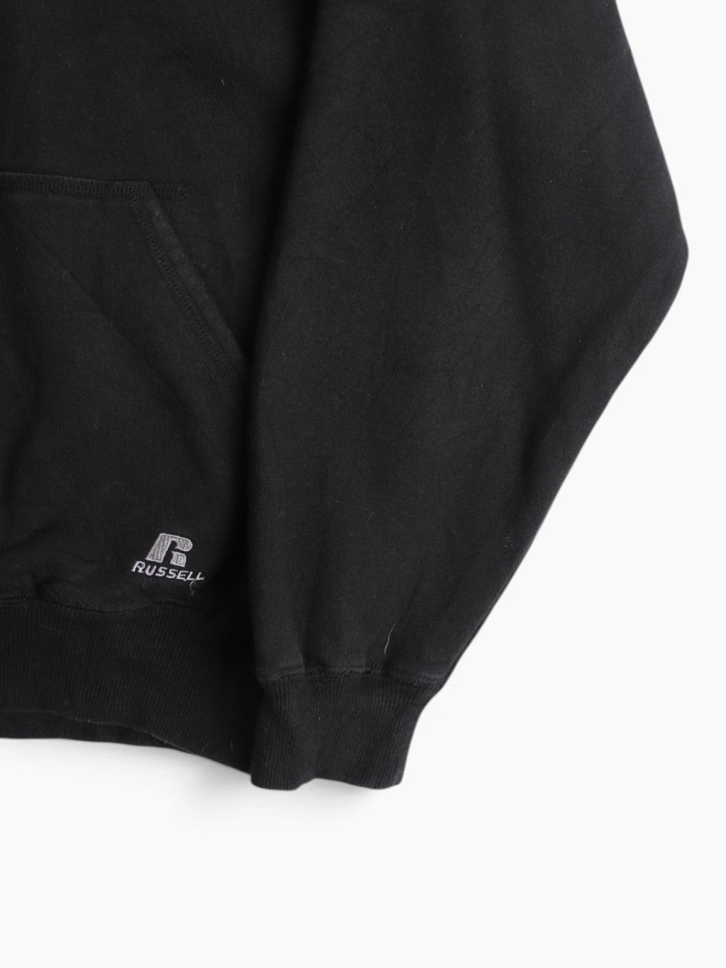 Vintage Hooded Sweatshirt - Black