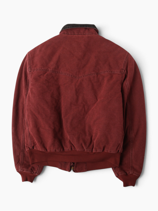 Santa Fe Bomber Jacket - Maroon