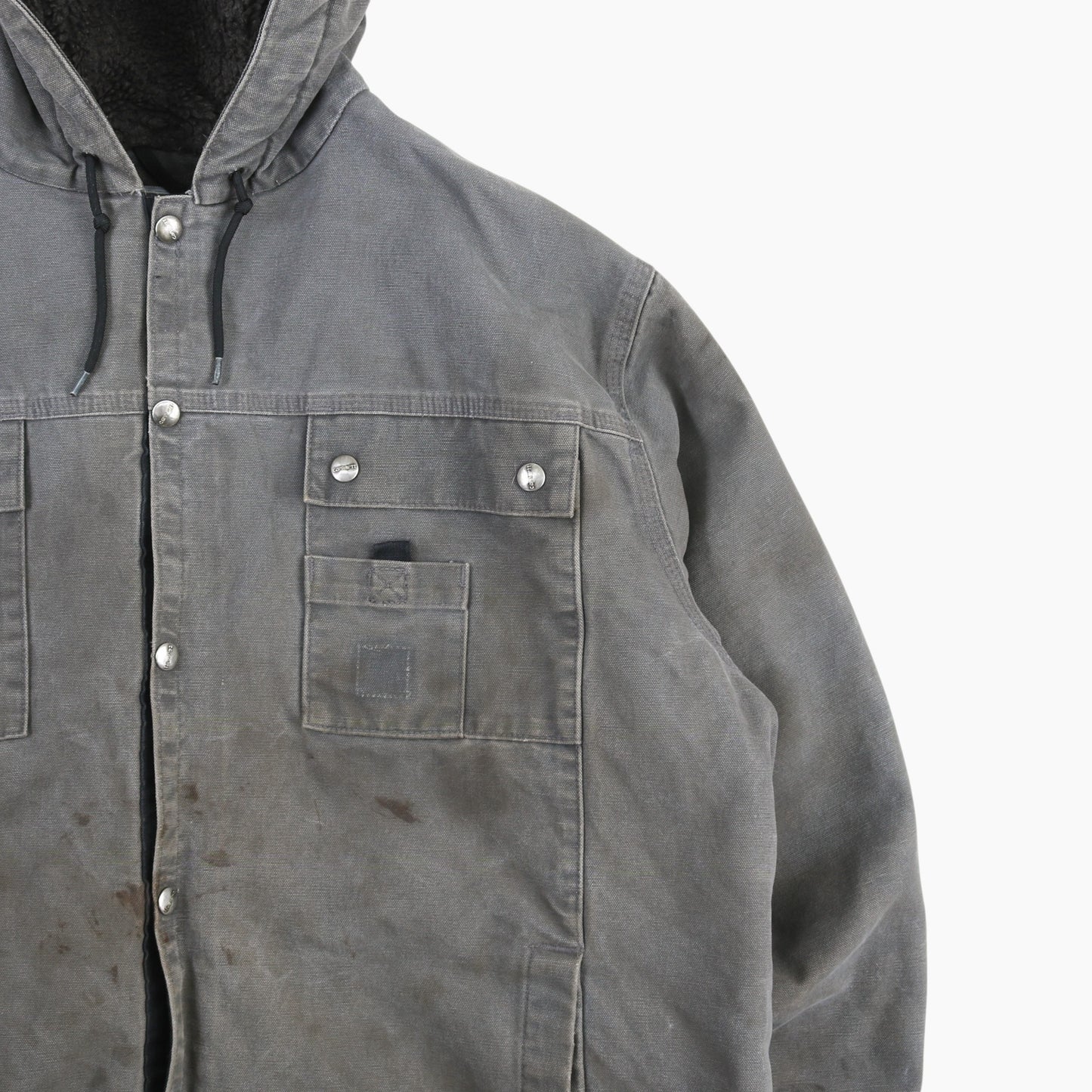 Hooded Active Jacket - Grey