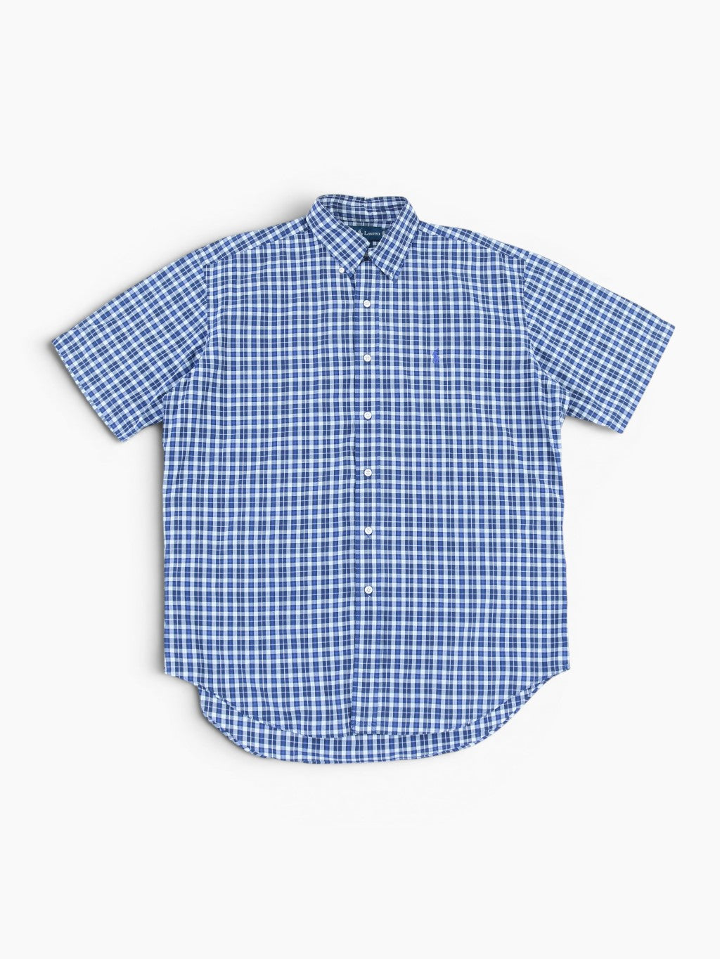 Vintage Shirt - Blue Check