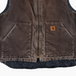 Lined Vest - Brown