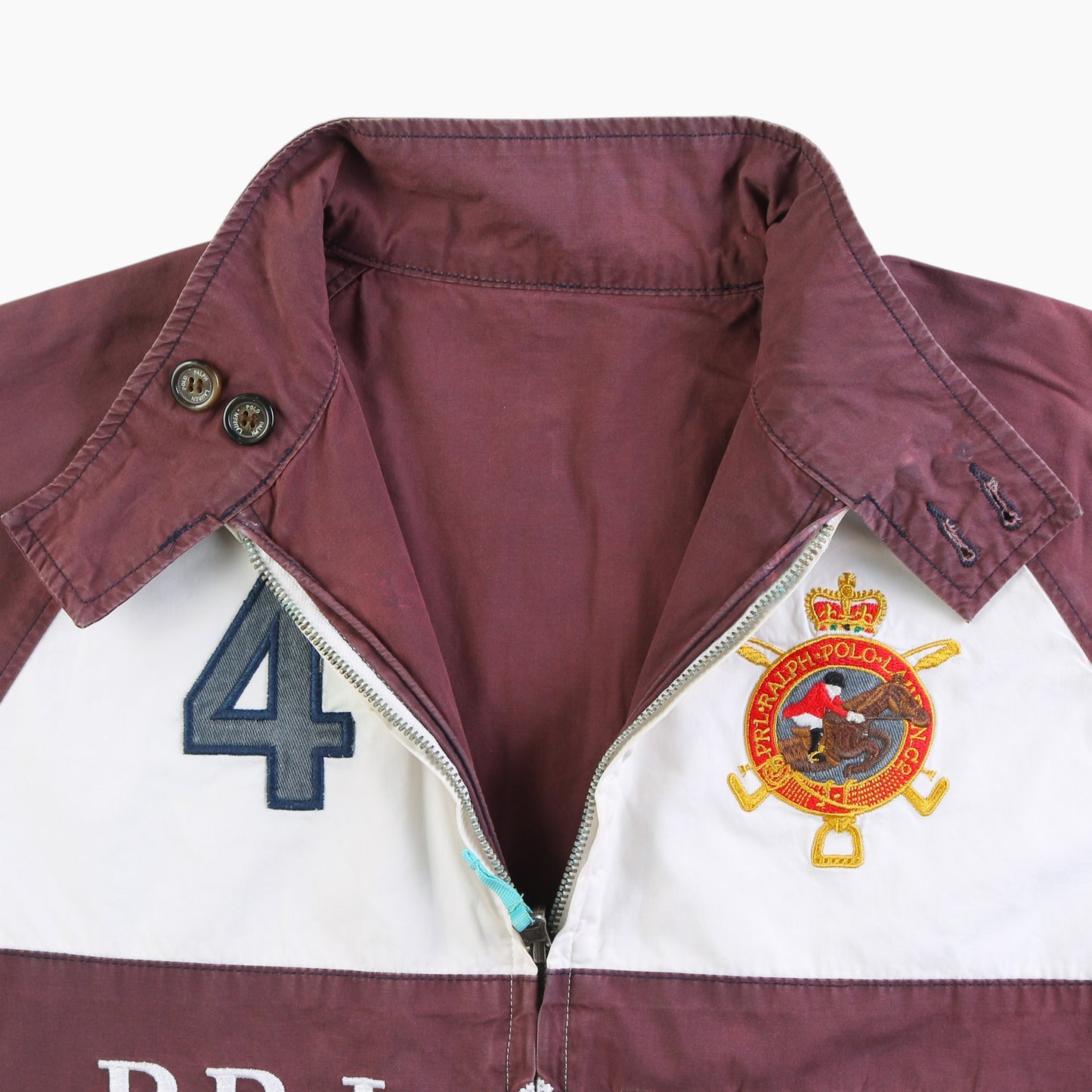 Vintage Reversible Bomber Jacket - Red