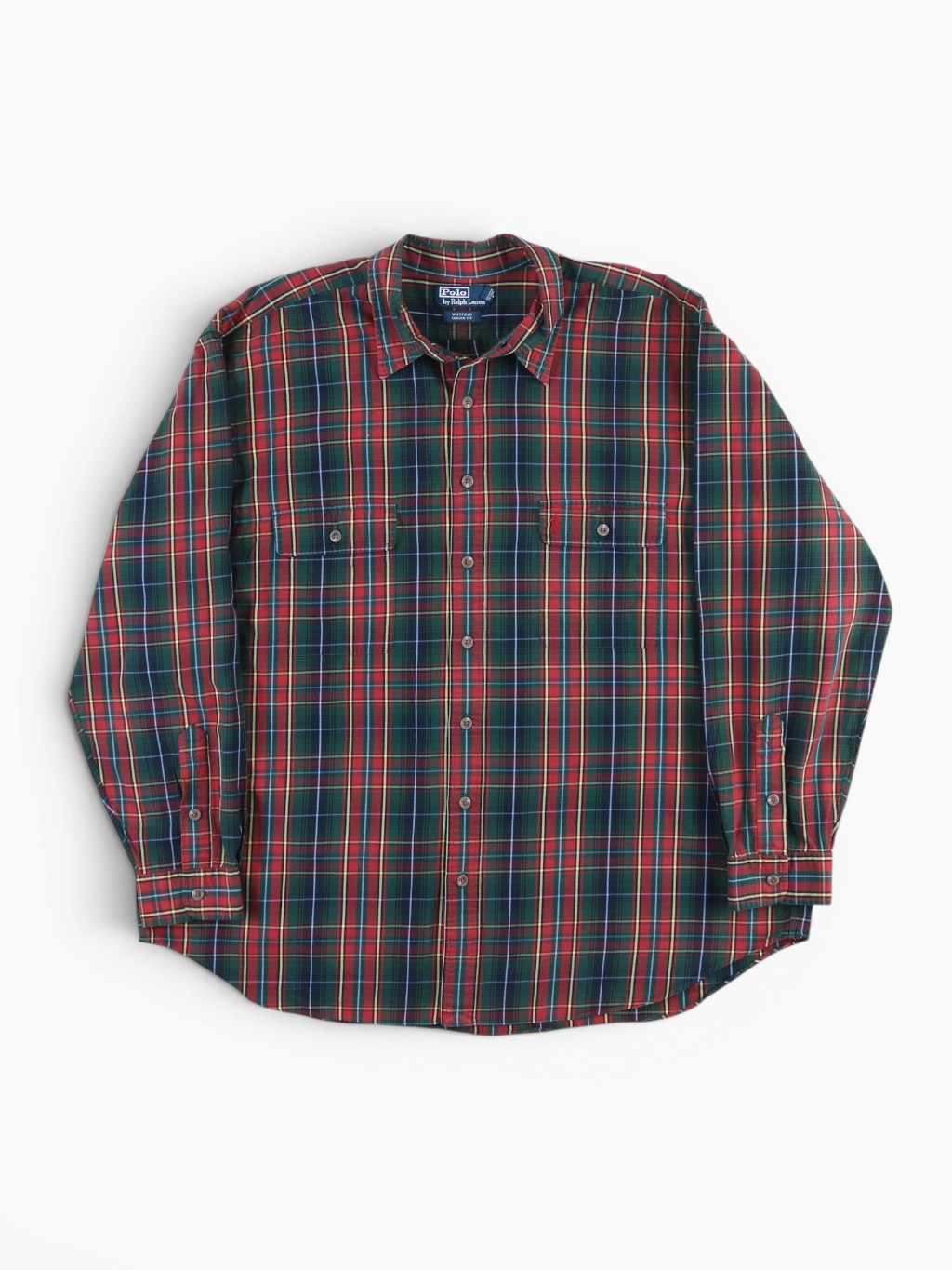 Vintage Shirt - Red Check