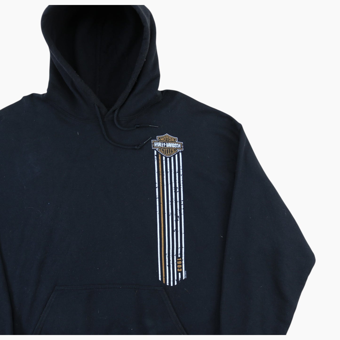 'Folsom' Hooded Sweatshirt - Black