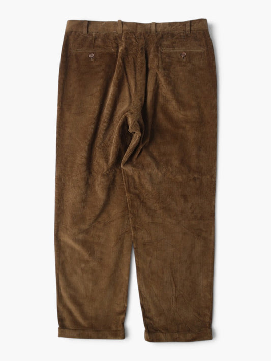 Vintage Corduroy Trousers - Brown - 36" 30"