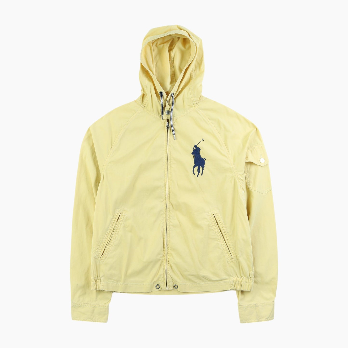 Vintage Hooded Jacket - Yellow