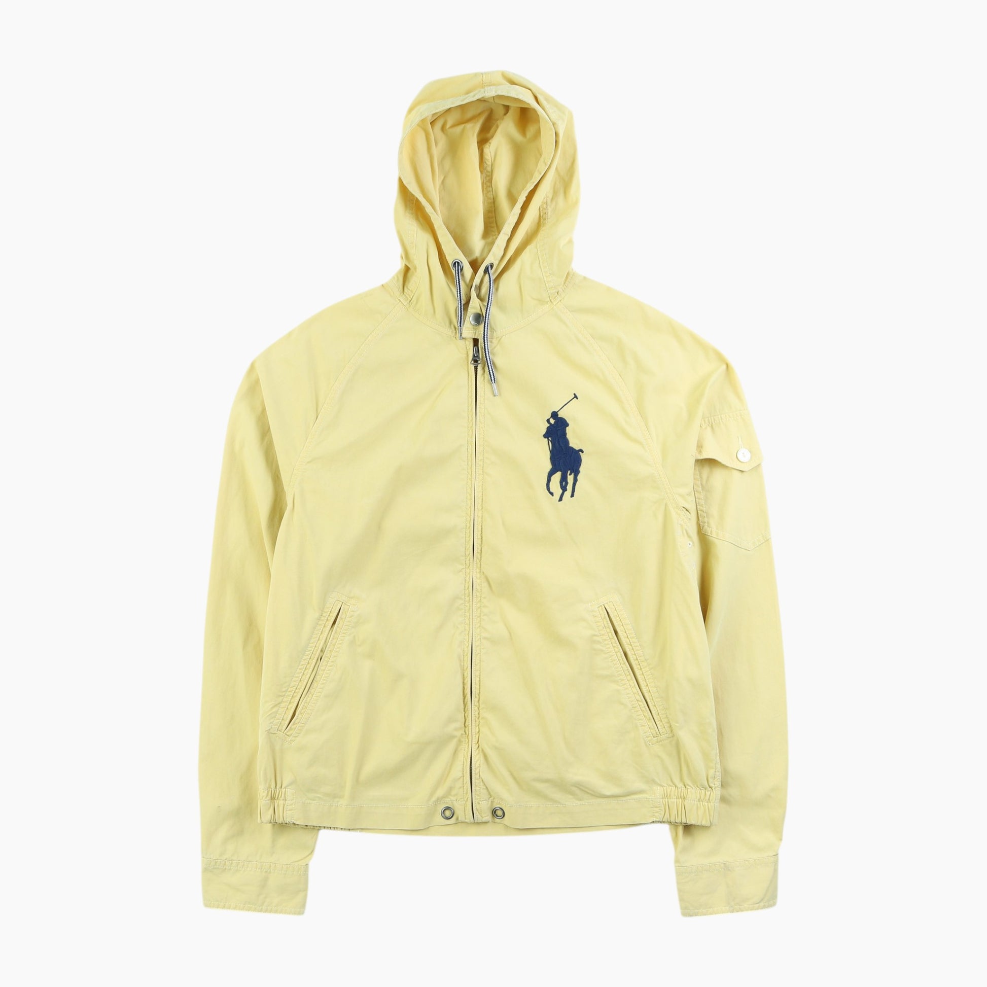 Vintage Hooded Jacket - Yellow
