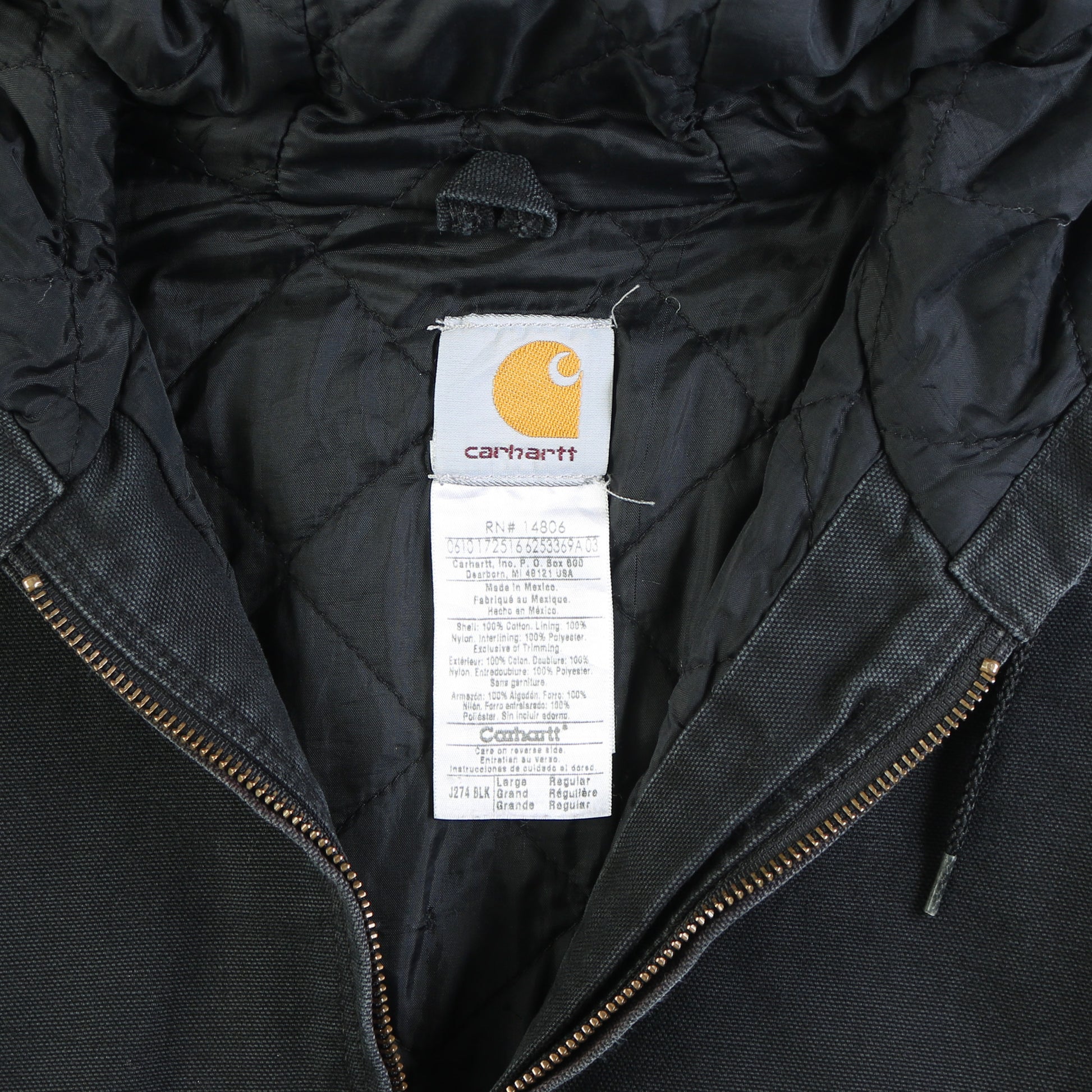 Hooded Active Jacket - Black