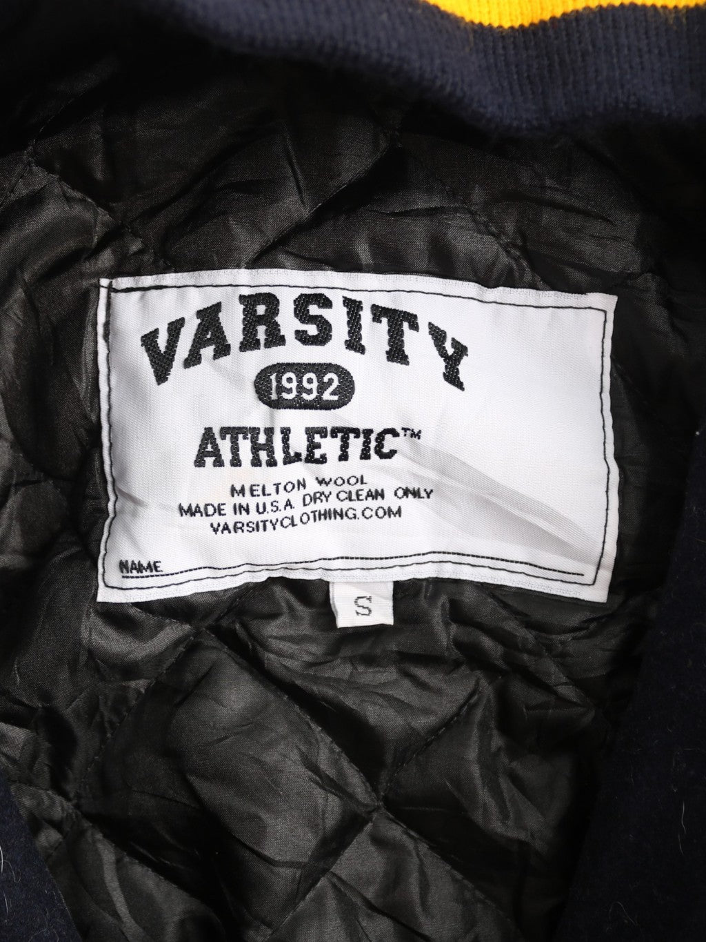 Vintage Varsity 'C' Bomber Jacket