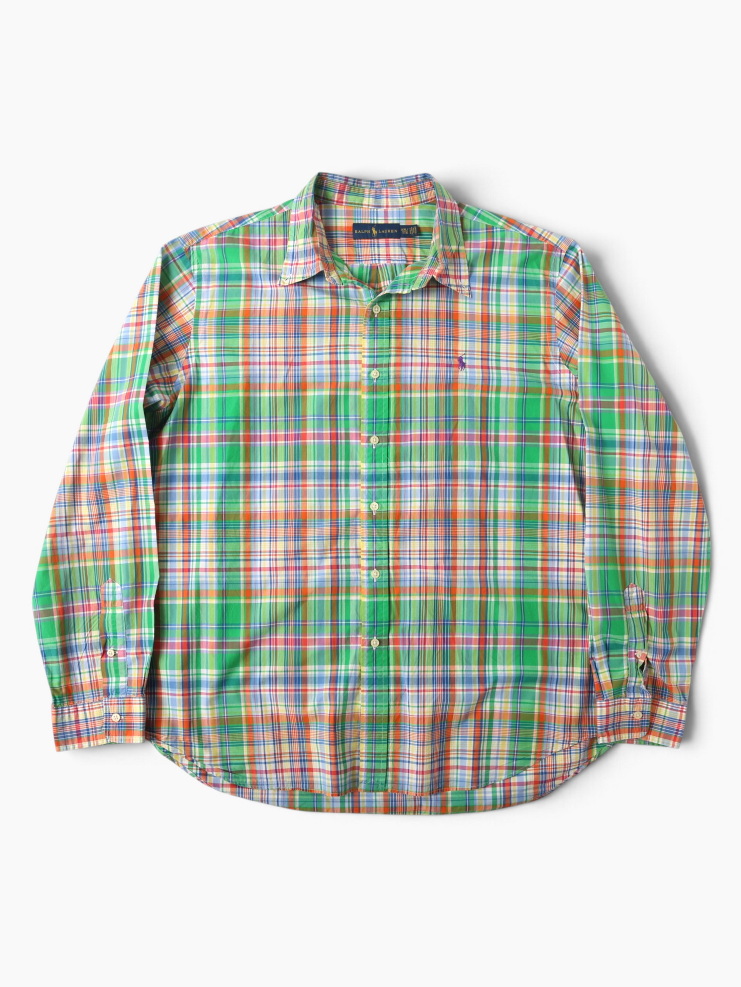 Vintage Shirt - Green Multi Check