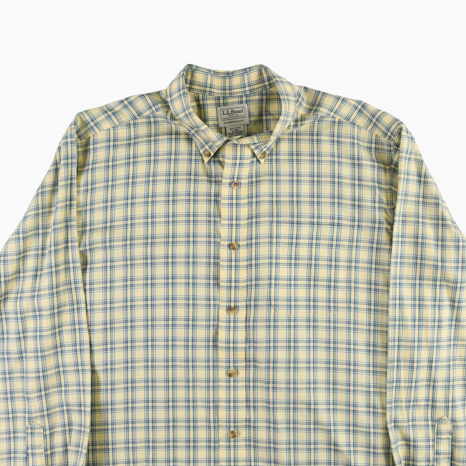 Vintage Shirt - Yellow Check